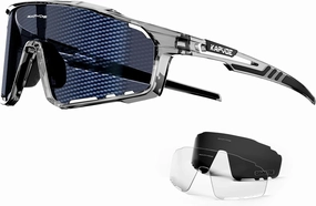 KAPVOE Polarized Cycling Glasses Men Women Mountain Bike Glasses MTB Riding TR90 Sport Sunglasses Triathlon Running K76 Nano
