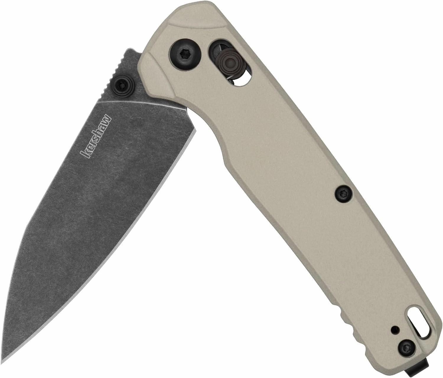 Kershaw Bel Air Pocket Knife, Made in the USA, 3.4 inch CPM MagnaCut Steel Blade, EDC Design, Duralock Locking Mechanism, Manual Folder, Pocketclip