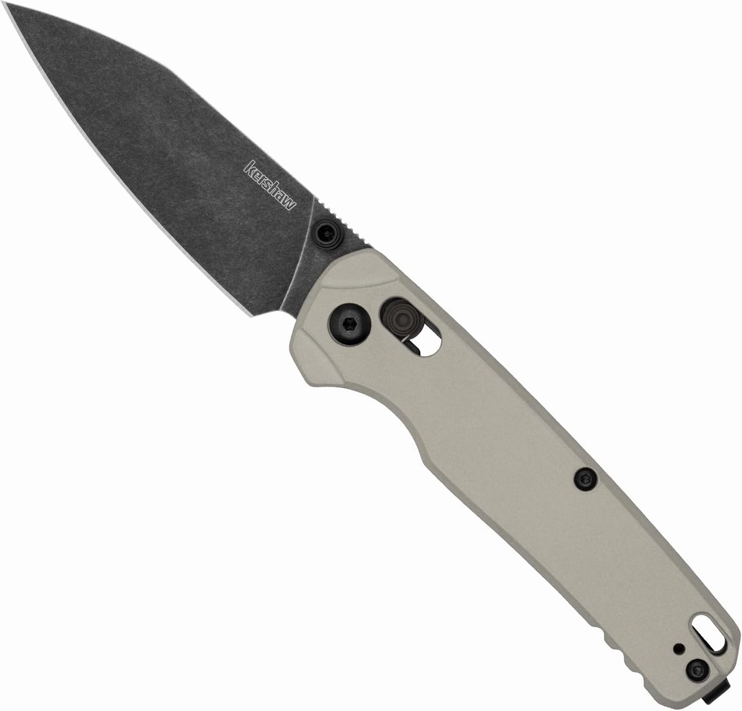 Kershaw Bel Air Pocket Knife, Made in the USA, 3.4 inch CPM MagnaCut Steel Blade, EDC Design, Duralock Locking Mechanism, Manual Folder, Pocketclip