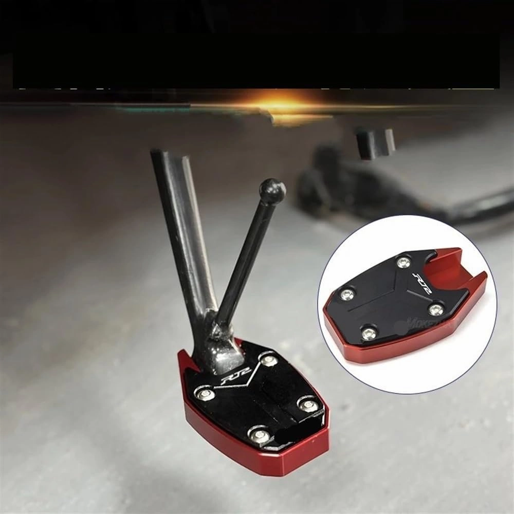 Kickstand Extender for Daelim XQ250 XQ 250 Cyclone RT2 RT 2 Accessories Motorcycles Side Stand Extension Pad Support Plate Anti-Skid Enlarged Base