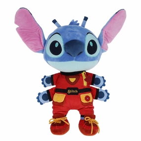 KIDS PREFERRED Disney Baby Learn to Dress, Zipper, Button and More with Stitch, Lilo and Stitch Dress and Play Plush for Babies and Toddlers