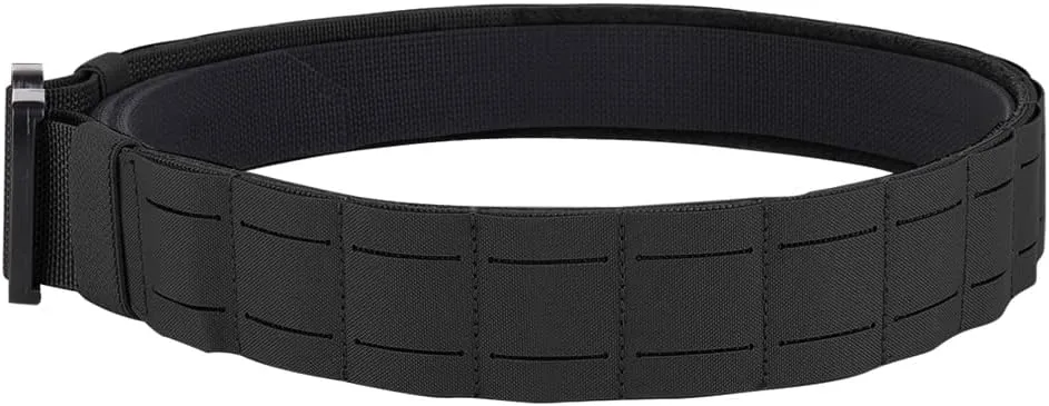 KRYDEX Tactical Battle Belt 2 Inch Quick Release MOLLE Combat Belt with Inner Belt & Back Support Pad