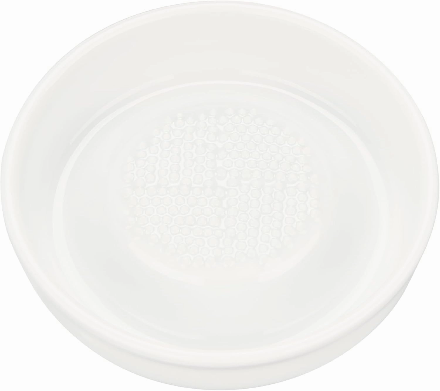 Kyocera 3.5” Ceramic Grater For Ginger, Cheese, Garlic, and More, Essential Kitchen Tool, White