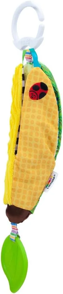 LAMAZE Bea The Banana, Clip on Pram and Pushchair Newborn Baby Sensory Toy, With Colours and Sounds, Development for Boys and Girls Aged 0 to 24 Months