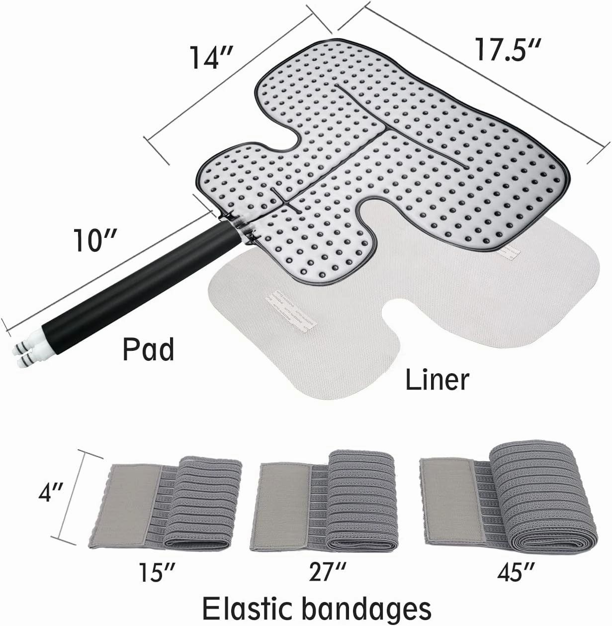 Large Shoulder Pad for Cold Therapy System, Attachment for Ice Therapy Machine