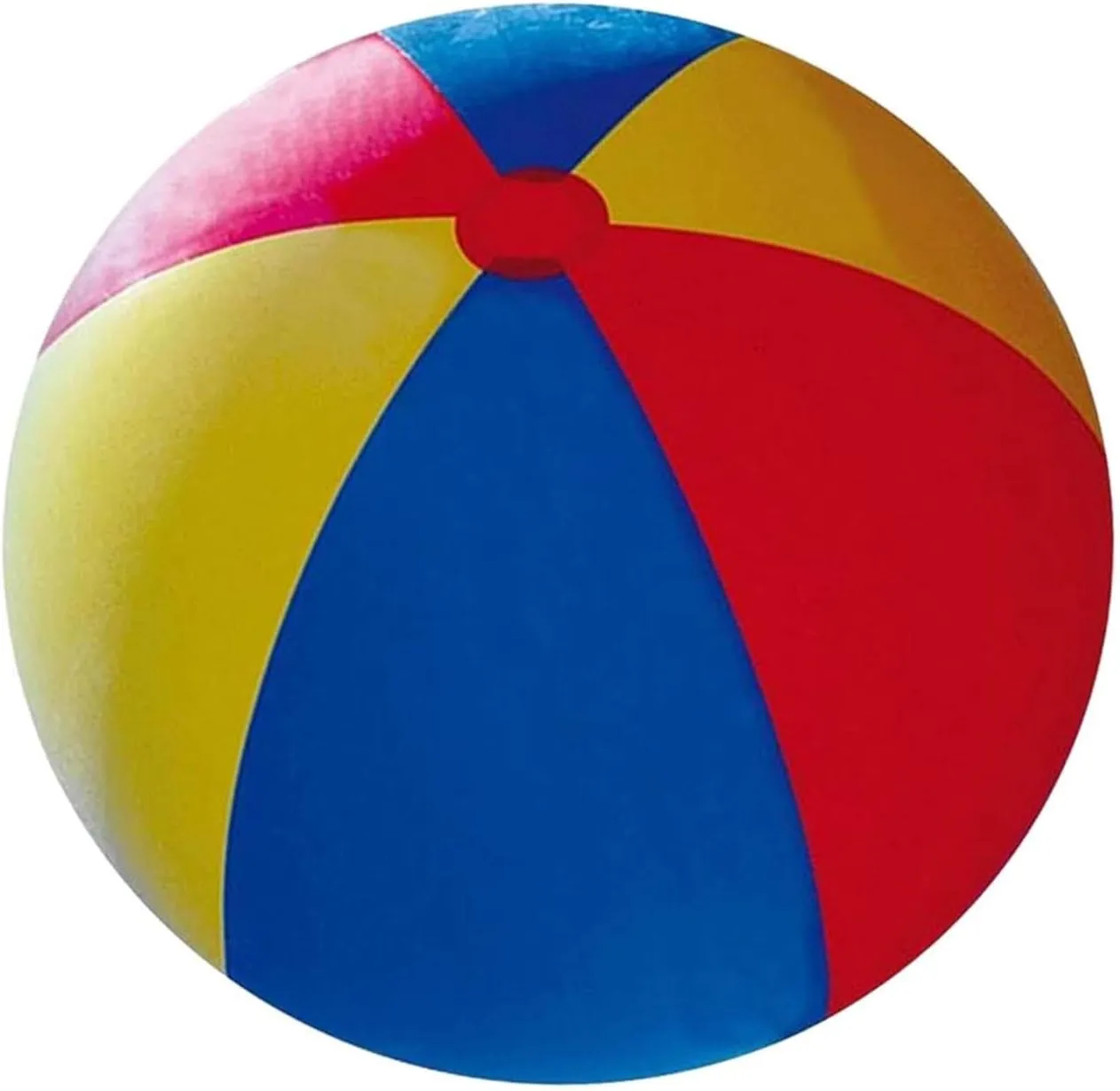 Lawn Game Toy Inflatable Beach Ball Huge Summer Bright Tri Color Outdoor Portable Foldable Massive Games Novelty Pool Ball