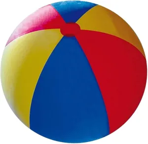 Lawn Game Toy Inflatable Beach Ball Huge Summer Bright Tri Color Outdoor Portable Foldable Massive Games Novelty Pool Ball