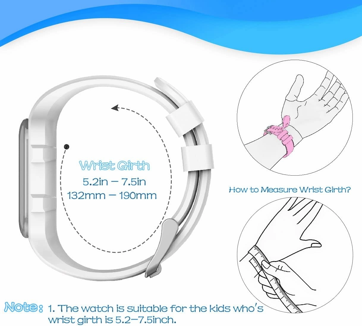 LED Kids Multifunction Steps Counting Watch, Digital Watch, Non-Bluetooth Pedometer Watch, Stopwatch, Alarm Clock, Calories for Women Children Girls Boys