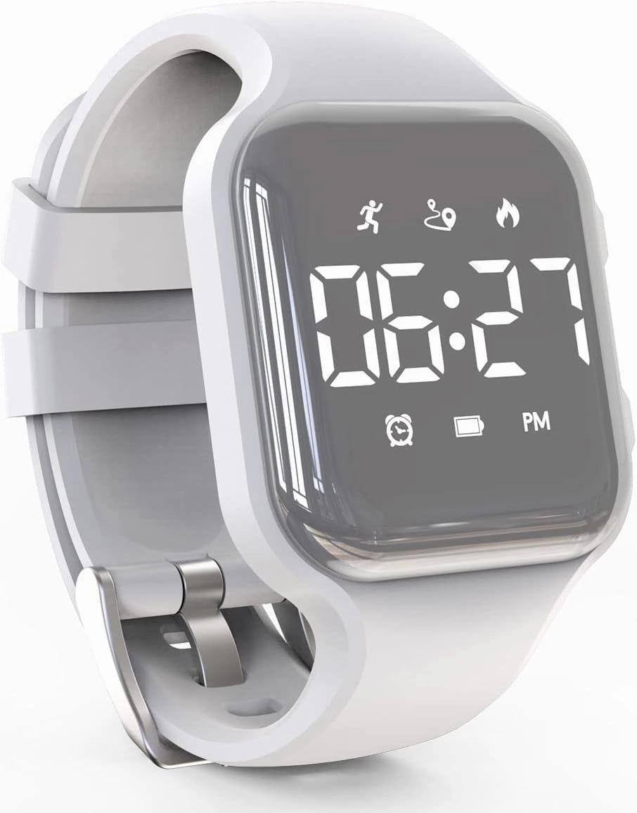 LED Kids Multifunction Steps Counting Watch, Digital Watch, Non-Bluetooth Pedometer Watch, Stopwatch, Alarm Clock, Calories for Women Children Girls Boys