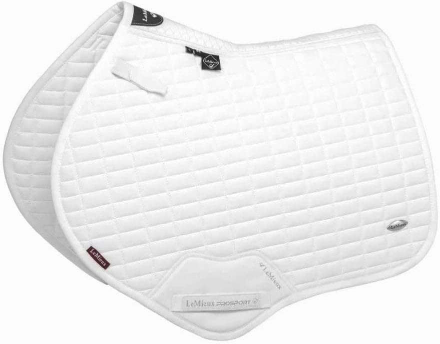 LeMieux Close Contact Self-Cool Square Saddle Pad - English Saddle Pads for Horses - Equestrian Riding Equipment and Accessories