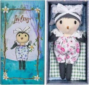 LEVLOVS Mouse in a Box Toy Baby Registry Animal Doll (Owl)