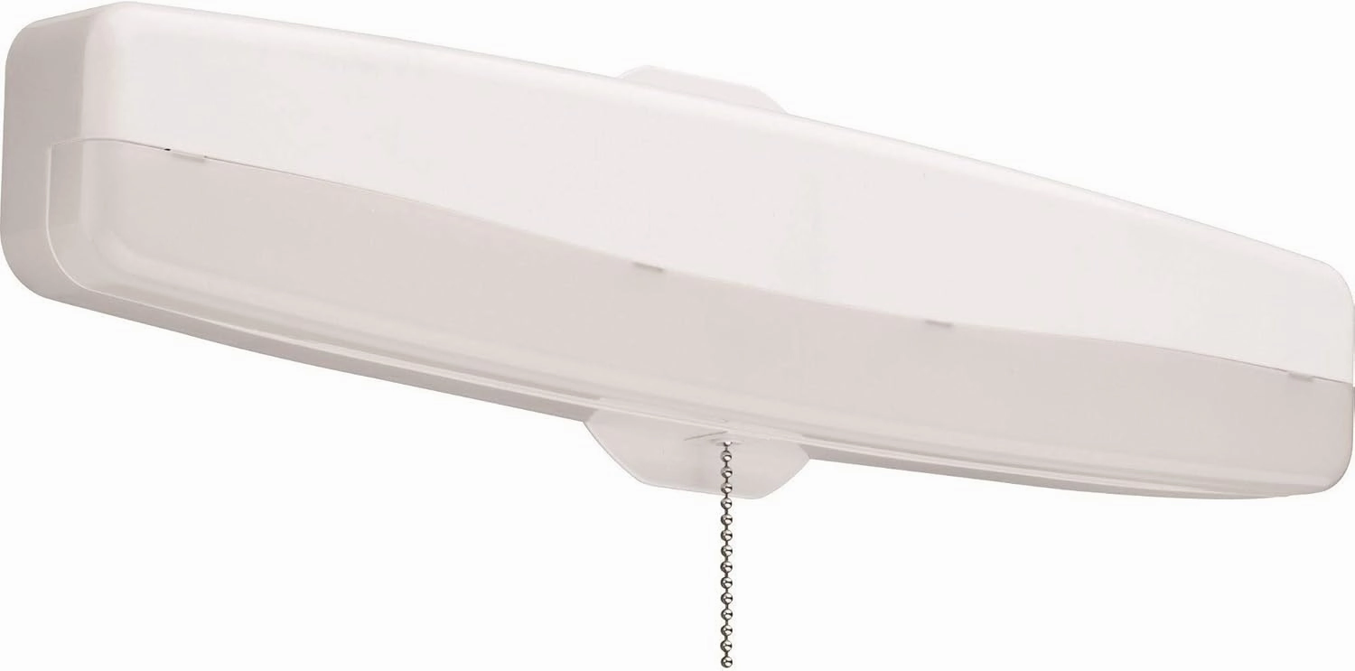 Lithonia Lighting FMMCL 18 840 S1 M4 LED Flush Mount Closet Light with Pull Chain, White, 18"
