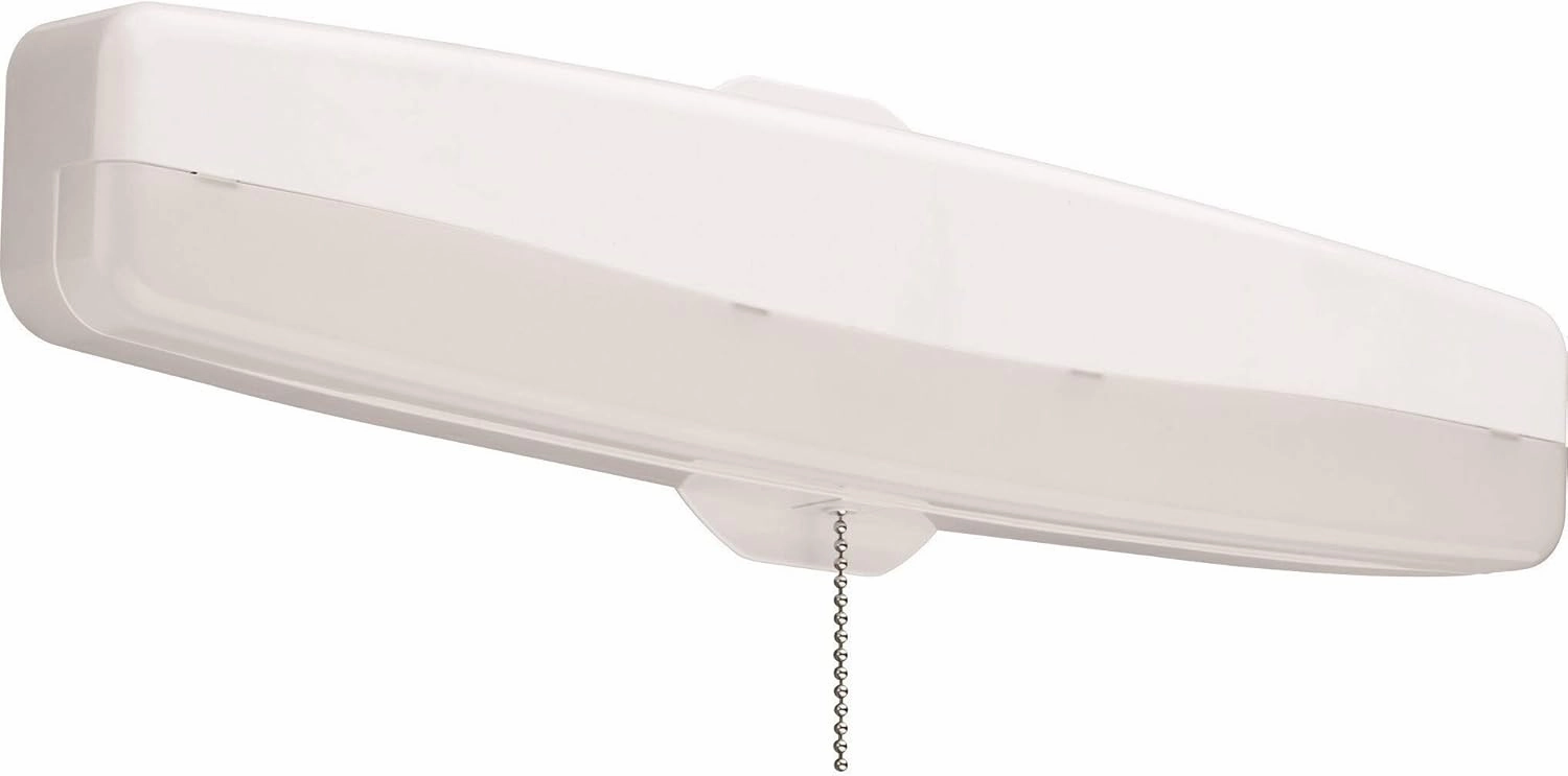 Lithonia Lighting FMMCL 18 840 S1 M4 LED Flush Mount Closet Light with Pull Chain, White, 18"