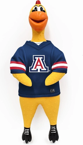 Littlearth NCAA Team Rubber Chicken Toy Arizona Wildcats