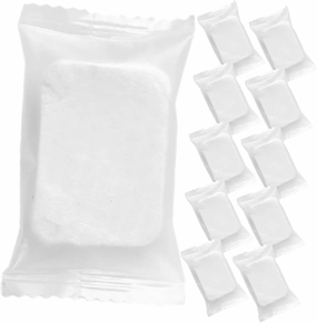 Luxury Soft Facial Pads 100 Count Compressed Makeup Removing Pads Gentle on Skin
