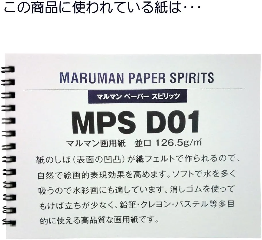 Maruman ZUAN Sketchpad 13.86 x 9.88 Inches (B4), Unruled, 50 pages (S251)