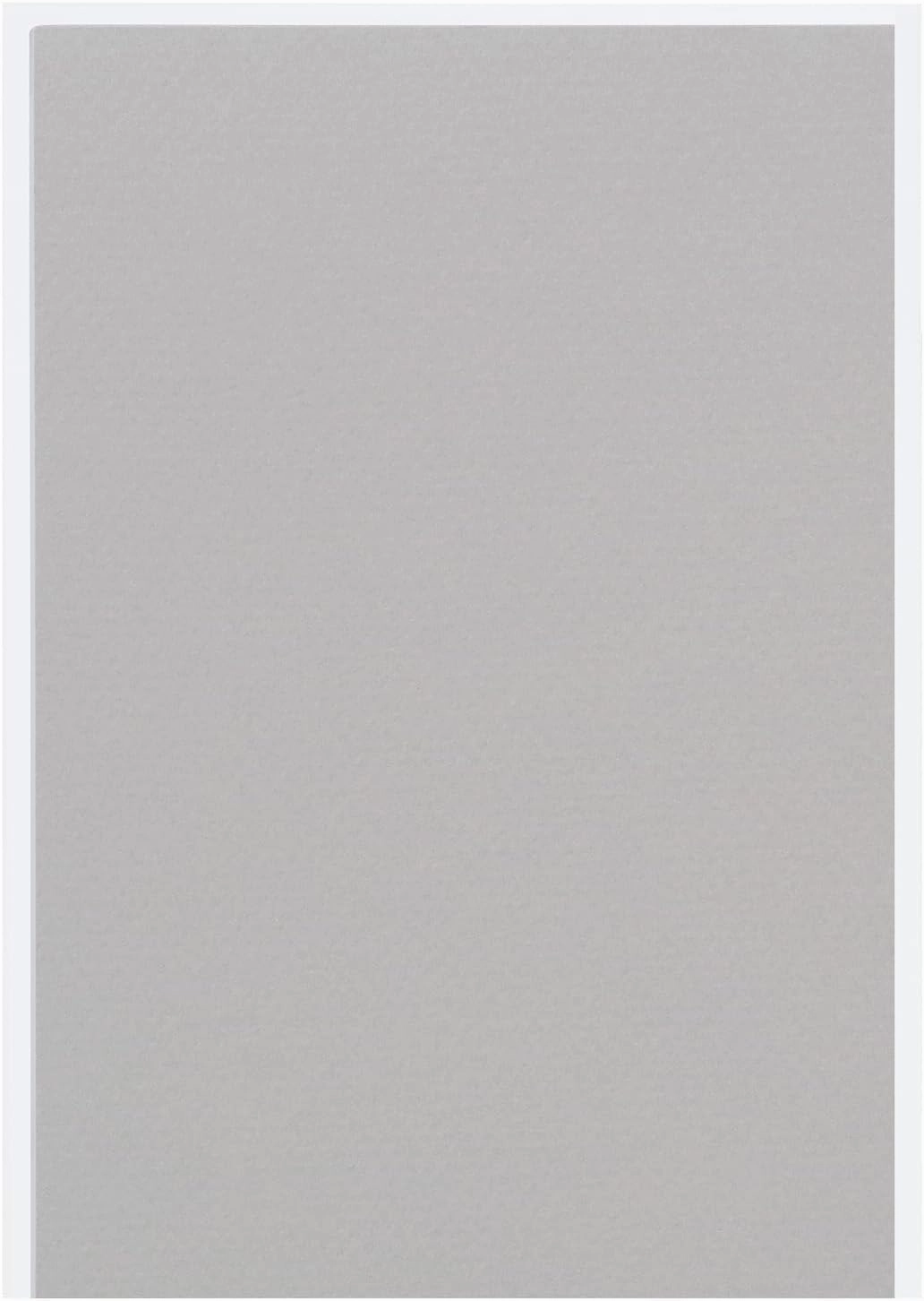 Maruman POST186PA Colored Drawing Paper Mittant Postcards, 20 Sheets, Moon Gray