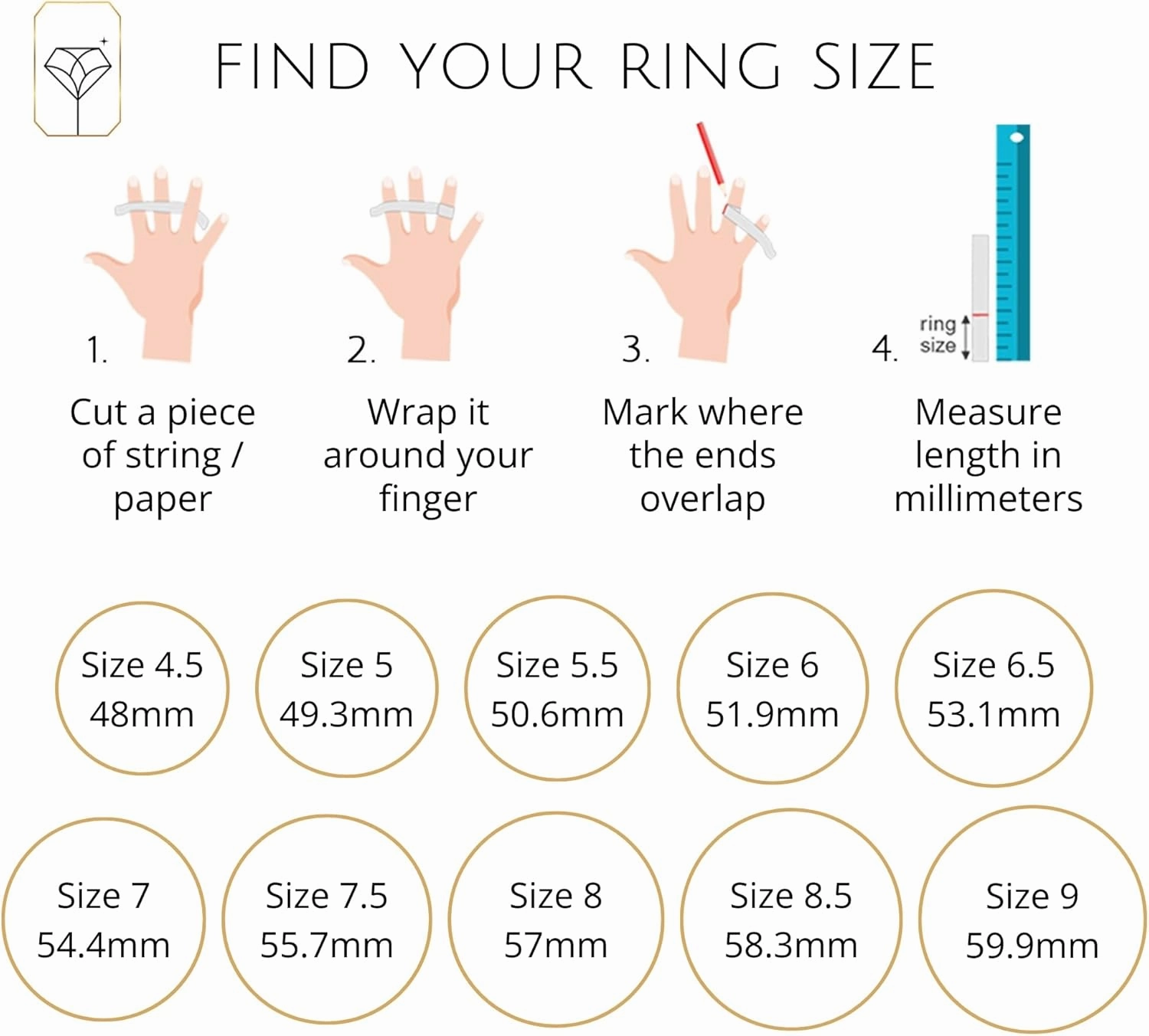 MAX   STONE 3 Carat Cubic Zirconia Solitaire Engagement Ring for Women in 14k Solid Yellow Gold CZ in Size 5 to 9