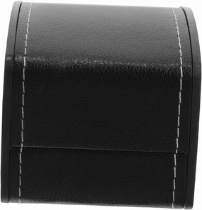 Mechanical Watch Box Pu Leather Storage Case for Men Wristwatch with Removable Pillow Stylish and Protective Display Organizer for Single Storage