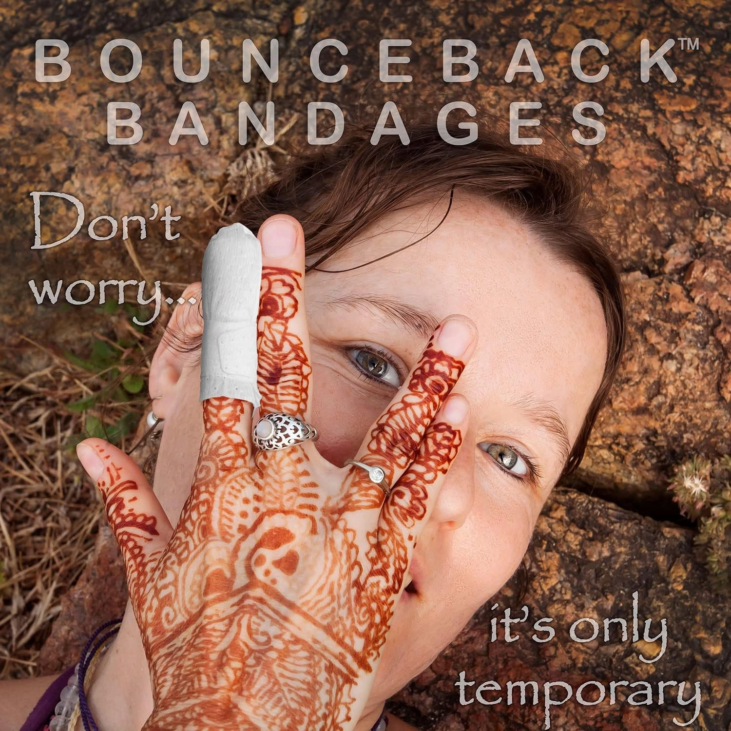 MediMitt FingerMitt | Non Adhesive Fingertip and Full Coverage Bandages with Fastening Strap (Small with Pad)