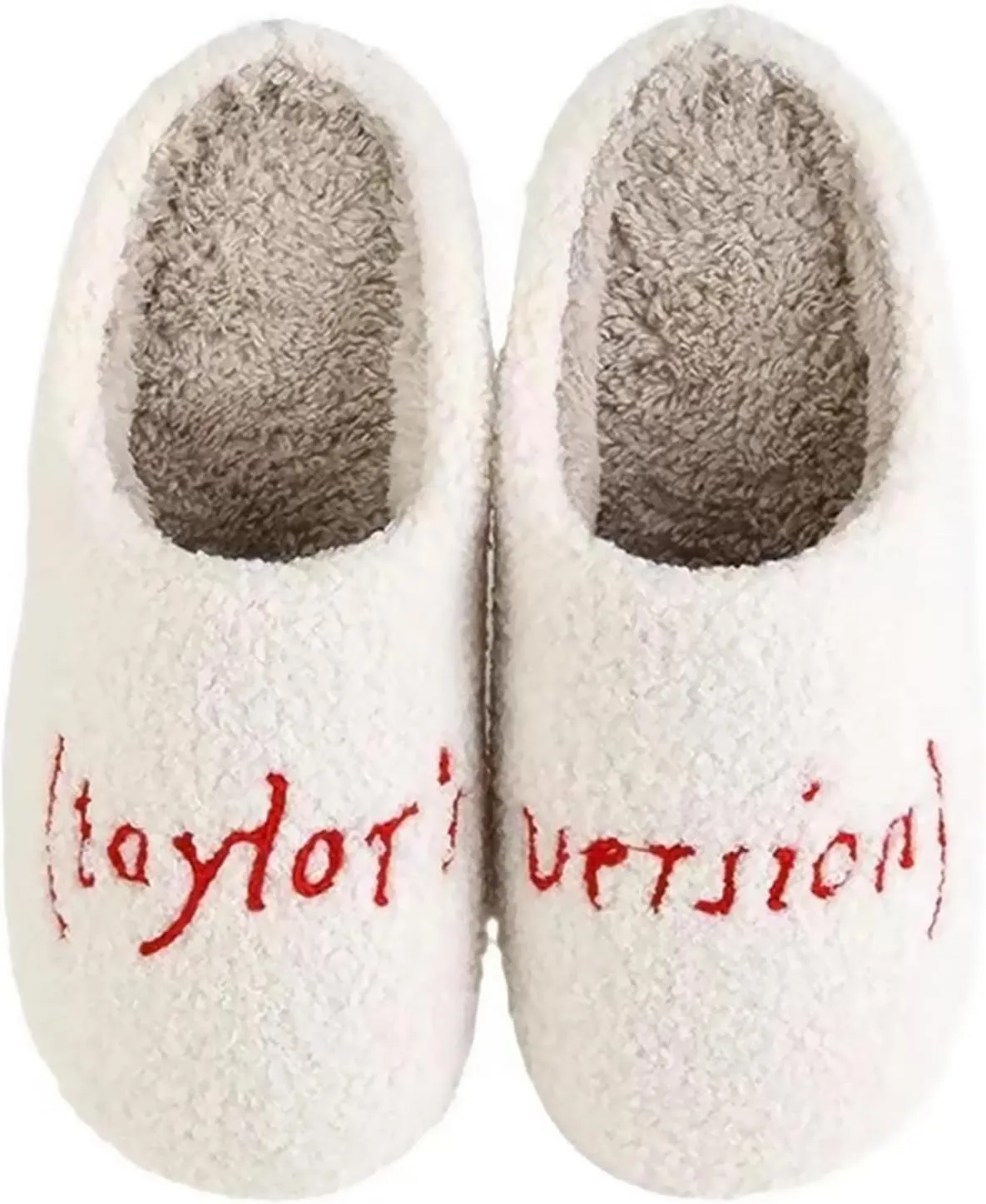 Meet Me at Midnight Slippers for Women Men Plush Fuzzy Cozy House Slippers Winter Warm Indoor Outdoor Shoes