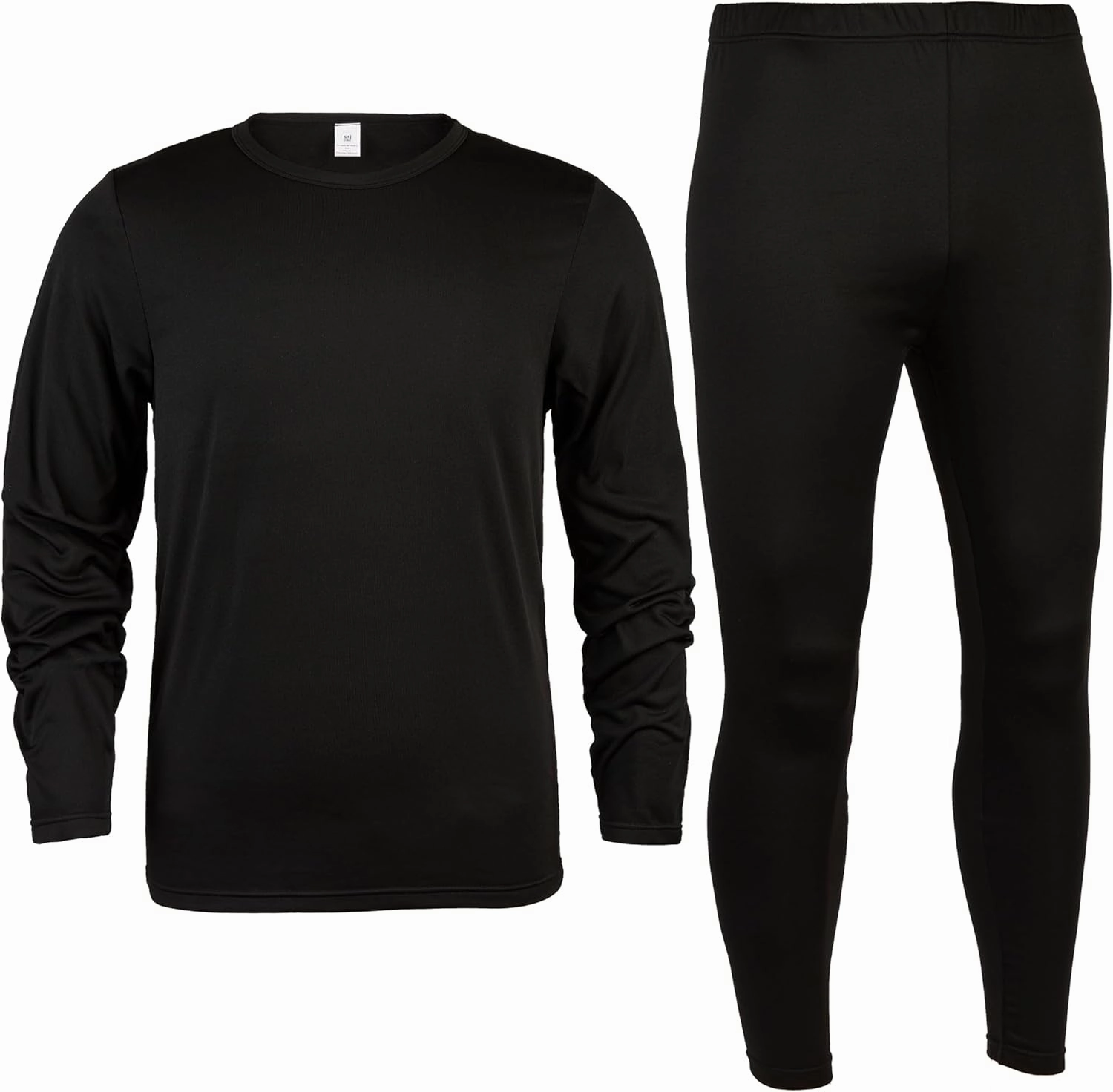 Men's Ultra-Soft Brushed Thermal Base Layer Set – 2-Piece Moisture-Wicking Warm Underwear for Cold Weather