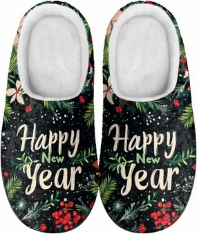 Men's Women's Plush Slippers, Flannel Warm Soft Cozy Slippers, House Bedroom Indoor/Outdoor Warm Shoes, Size 3-15