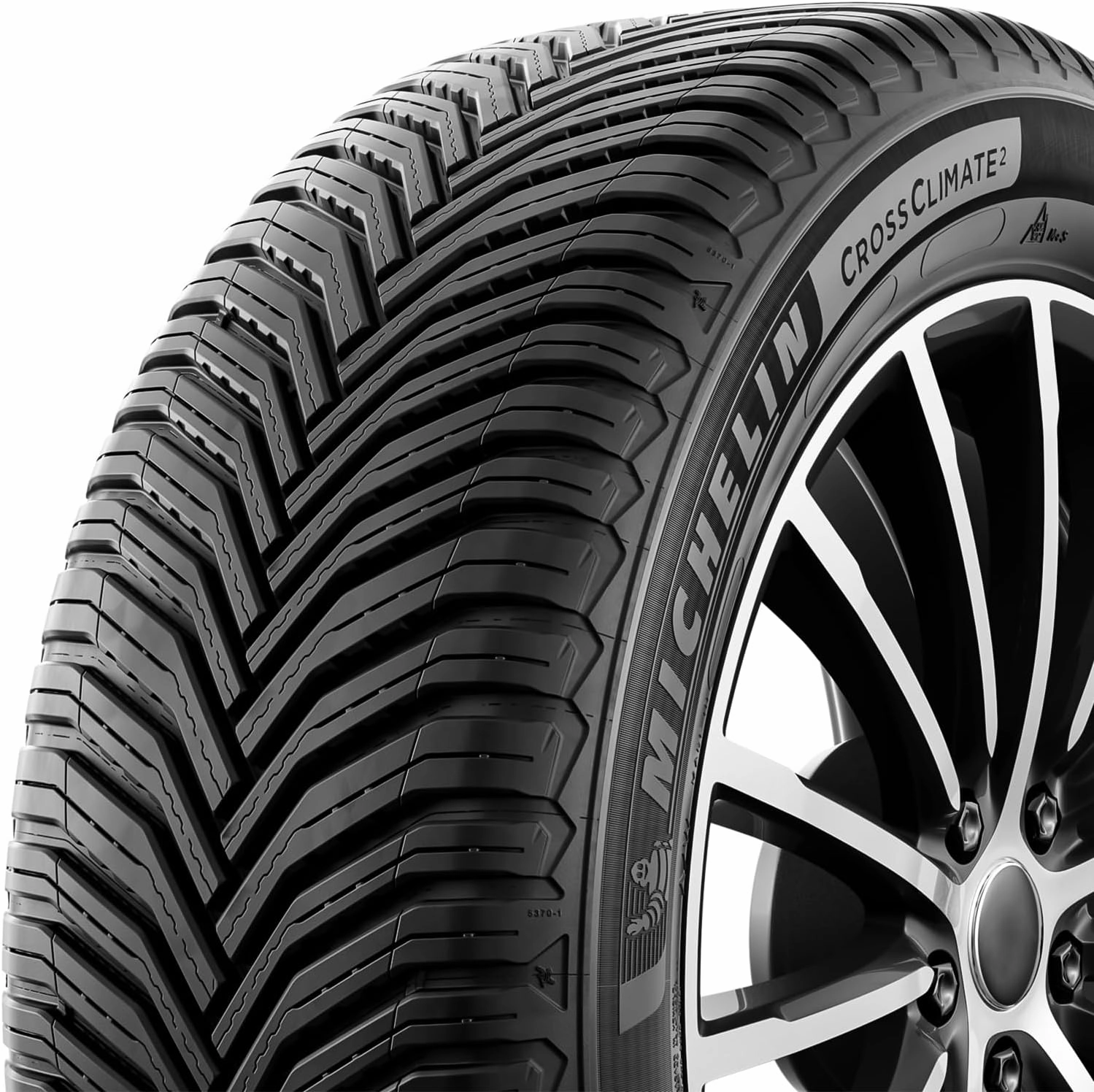 MICHELIN CrossClimate2 All-Season Car Tire for SUVs and Crossovers - 235/45R18/XL 98V