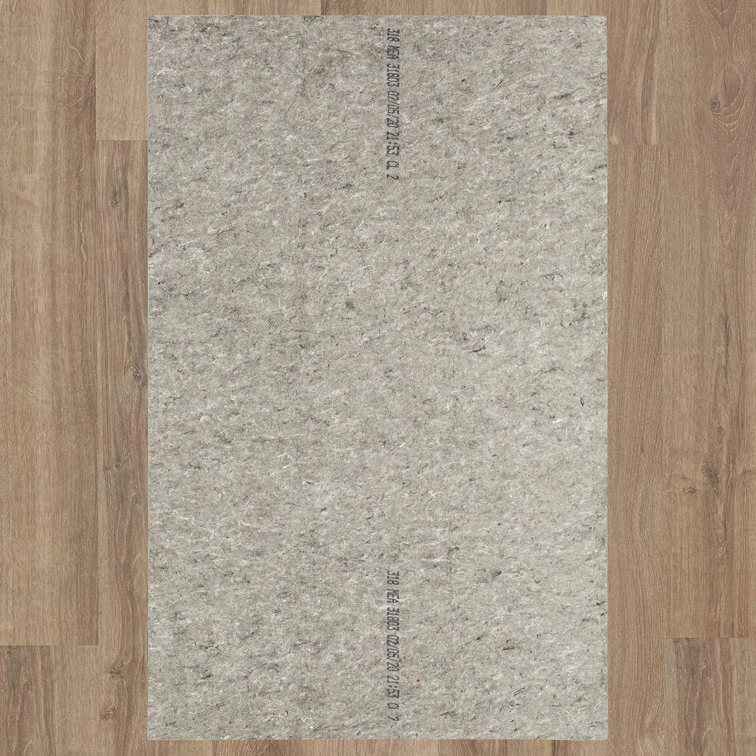 Mohawk Home 8' x 10' Non Slip Rug Pad Gripper 1/4 Thick Dual Surface Felt   Rubber Gripper - Safe for All Floors, Brown