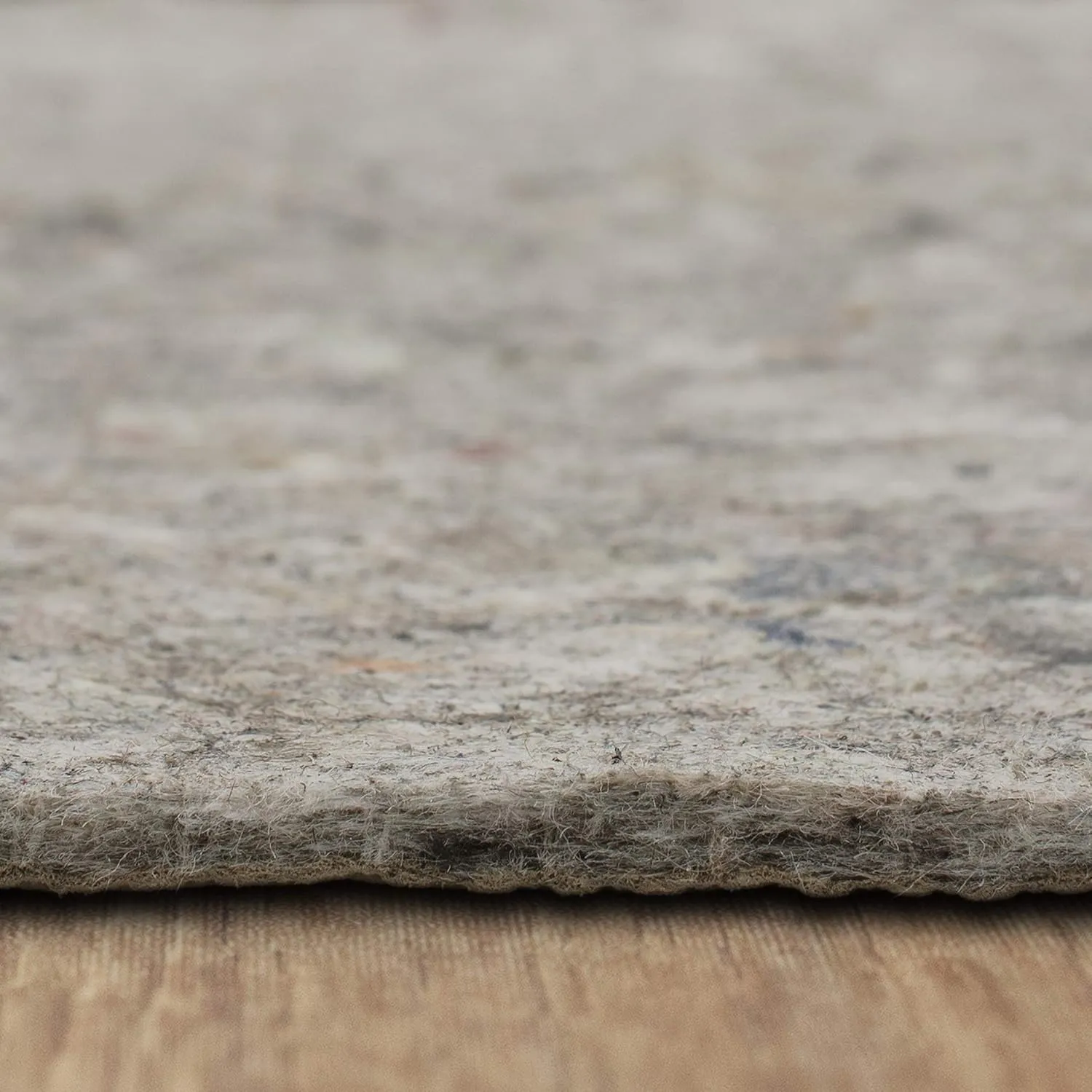 Mohawk Home 8' x 10' Non Slip Rug Pad Gripper 1/4 Thick Dual Surface Felt   Rubber Gripper - Safe for All Floors, Brown