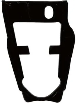 Moose Racing Front Chain Slider Black Compatible with Honda TRX250R Fourtrax 250R 1986-1987 1021-BLK