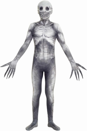 Morphsuits The Rake Costume for Kids, Zalgo Scary Halloween Costume for Boys, Creepy Kids Outfit, Fun Dress-Up