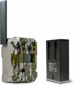 Moultrie Edge Pro Cellular Trail Camera - Auto Connect, Nationwide Coverage, False Trigger Elimination Tech,1080p Video with HD Audio, 100ft Detection Range