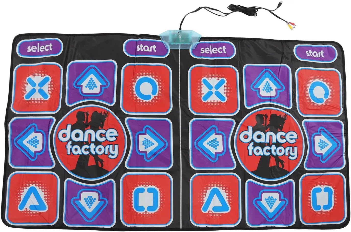 Music Electric Dance Mat, Double Rhythm Dance Floor Mat, Soft Dance AME Toys for Birthday ift