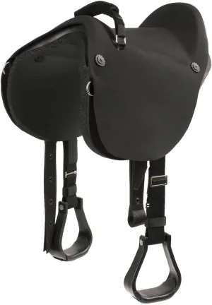 Mustang Western Soft Ride Saddle 16In/17In