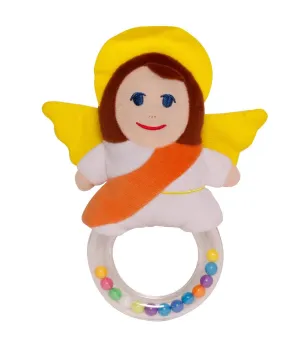 My Guardian Angel Plush Baby Rattle