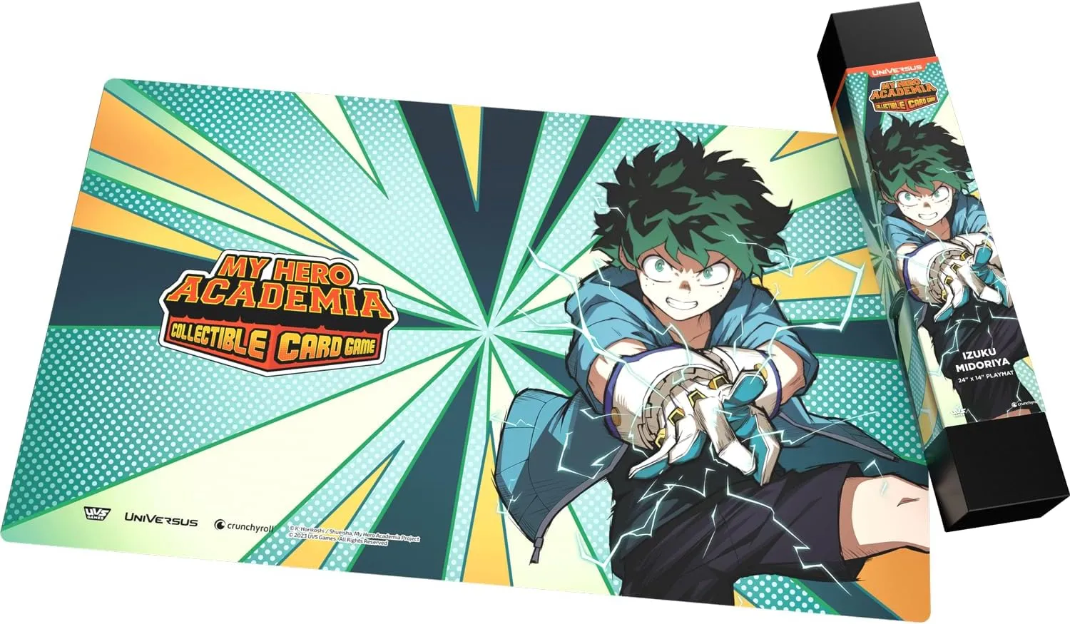 My Hero Academia Collectible Card Game Set 6: Jet Burn - Izuku Midoriya Playmat