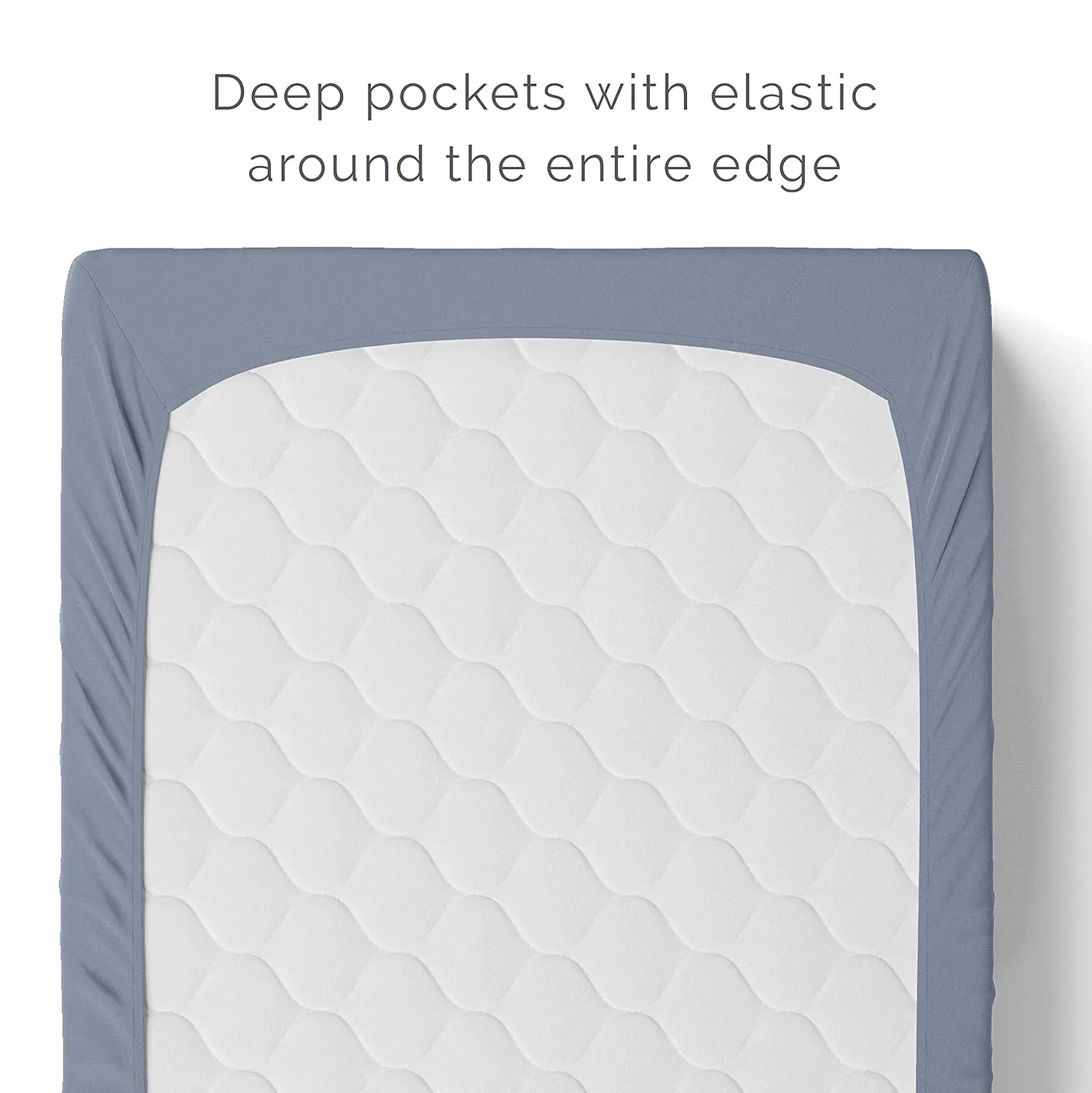 Natemia Organic Cotton Changing Pad Cover - 16x32 - Silky Soft & Hypoallergenic - Fits Cradle & Bassinet - Perfect Baby Shower Registry Gift