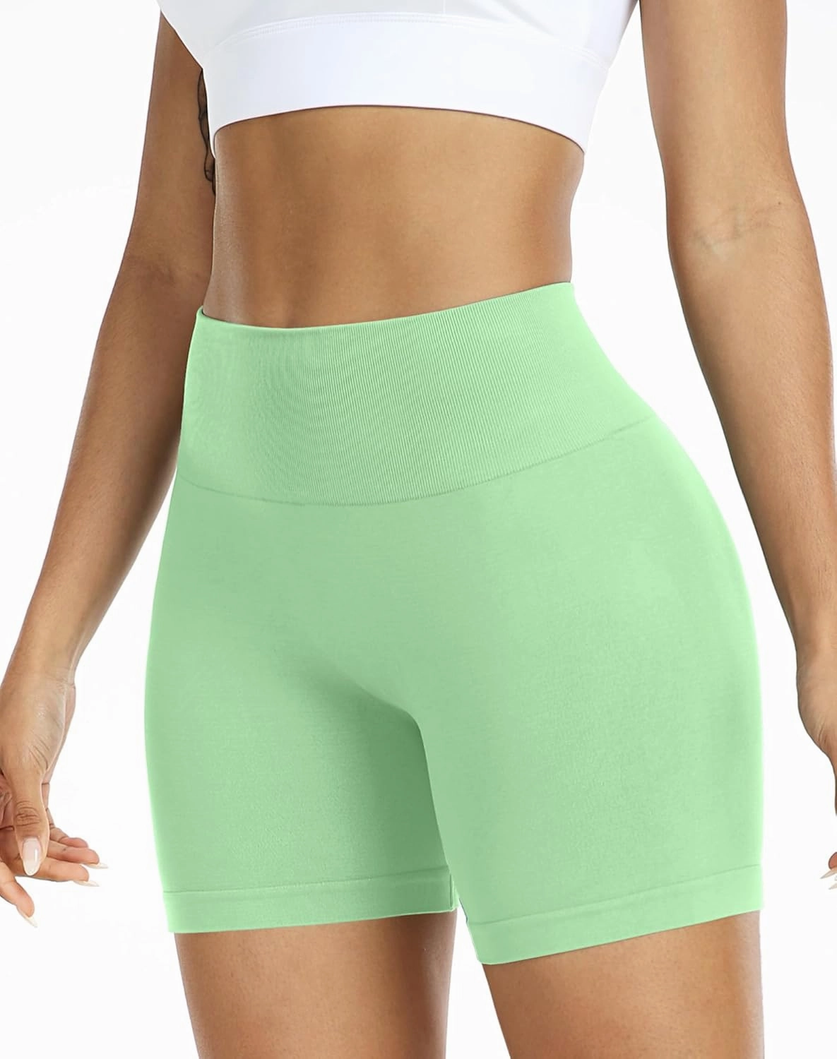 NELEUS Workout Shorts/Legging for Women Scrunch Seamless Soft High Waist Gym Shorts/Pants