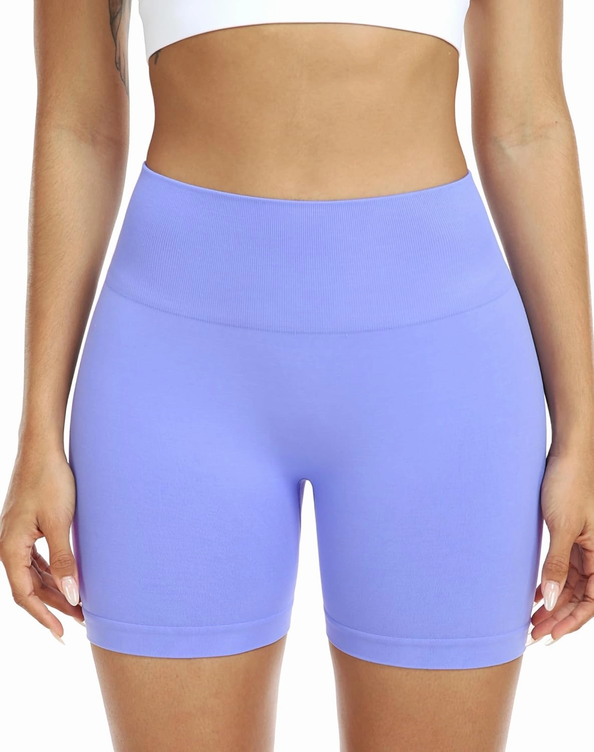 NELEUS Workout Shorts/Legging for Women Scrunch Seamless Soft High Waist Gym Shorts/Pants