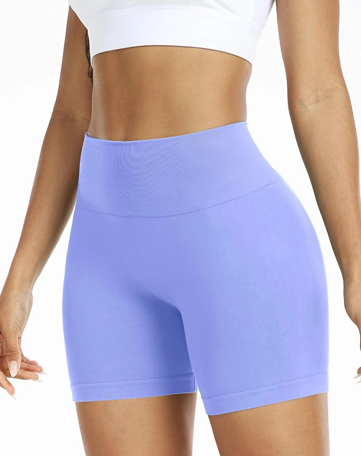 NELEUS Workout Shorts/Legging for Women Scrunch Seamless Soft High Waist Gym Shorts/Pants