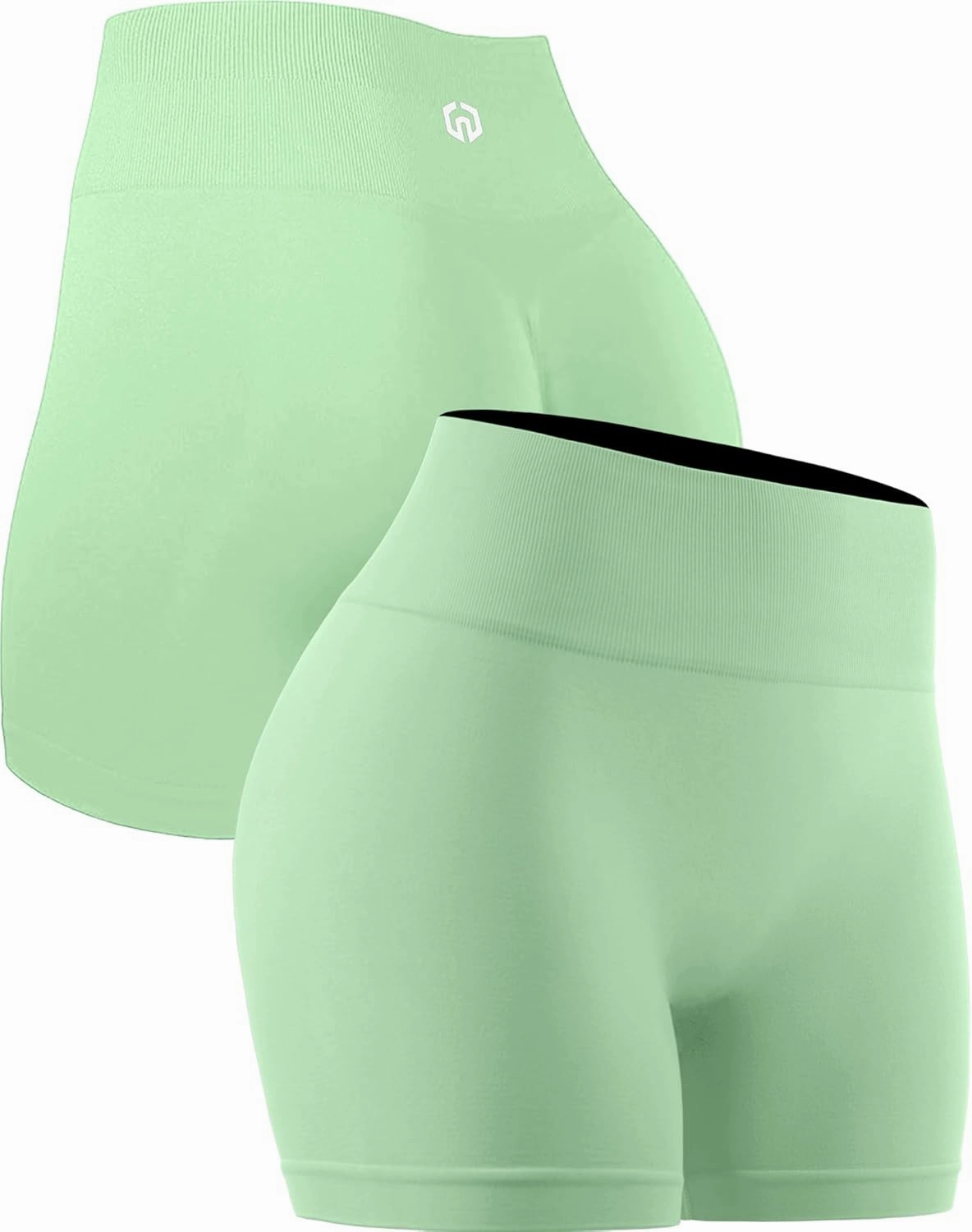 NELEUS Workout Shorts/Legging for Women Scrunch Seamless Soft High Waist Gym Shorts/Pants