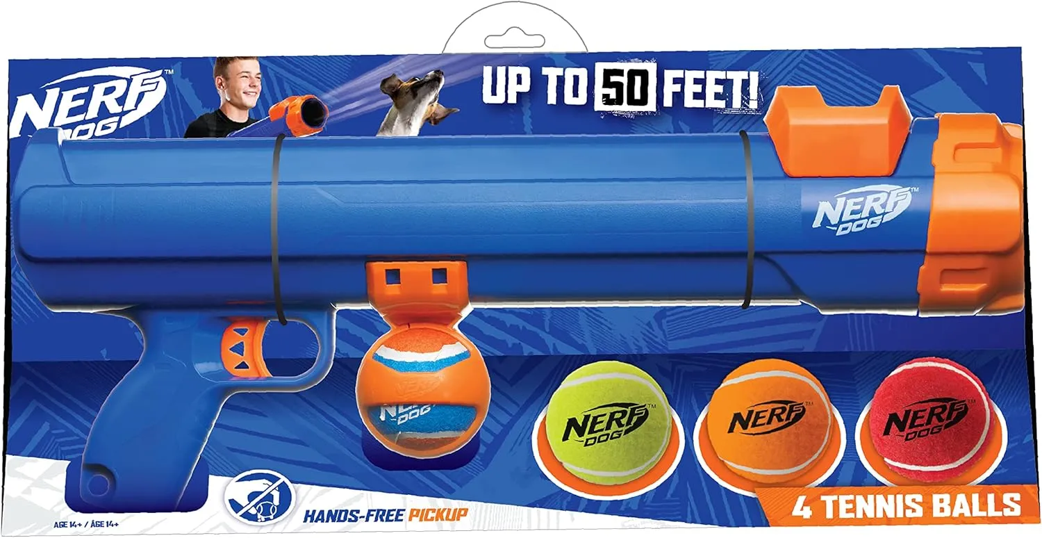 Nerf Dog Tennis Ball Blaster Dog Toy