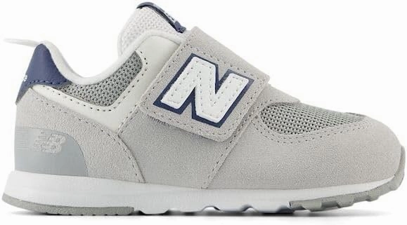 New Balance Baby-Boy's 574 V1 Essentials Comfort New-b Hook and Loop Sneaker