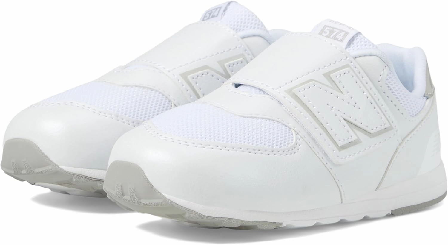 New Balance Baby-Girl's 574 V1 Evolved New-b Hook & Loop Sneaker