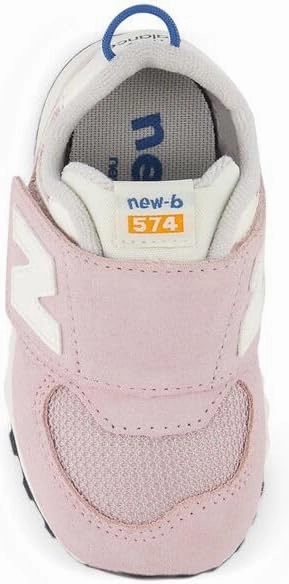 New Balance Unisex-Child 574 V1 70s Racing New-b Hook & Loop Sneaker