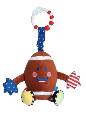 Newborn Football Toy for Babies | Multi-Sensory Football | Suitbable from Birth Onwards | Part of The LITTLE SPORT STAR® Baby Collection