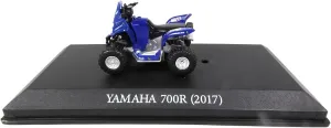 OPO 10 - Quad Moto 1/43 Compatible with Yamaha Raptor 700# 262 Bruno Da Costa Rallye Dakar 2017 (DK716)