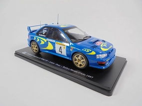 OPO 10 - 1/24 Scale Model car Compatible with Subaru Imprea S3 WRC 97 Liatti/Pons Rallye Monte Carlo 1997 - RVQ45