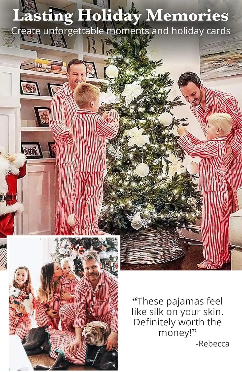 PajamaGram Christmas Pajamas For Family - Family Christmas PJs Matching Sets
